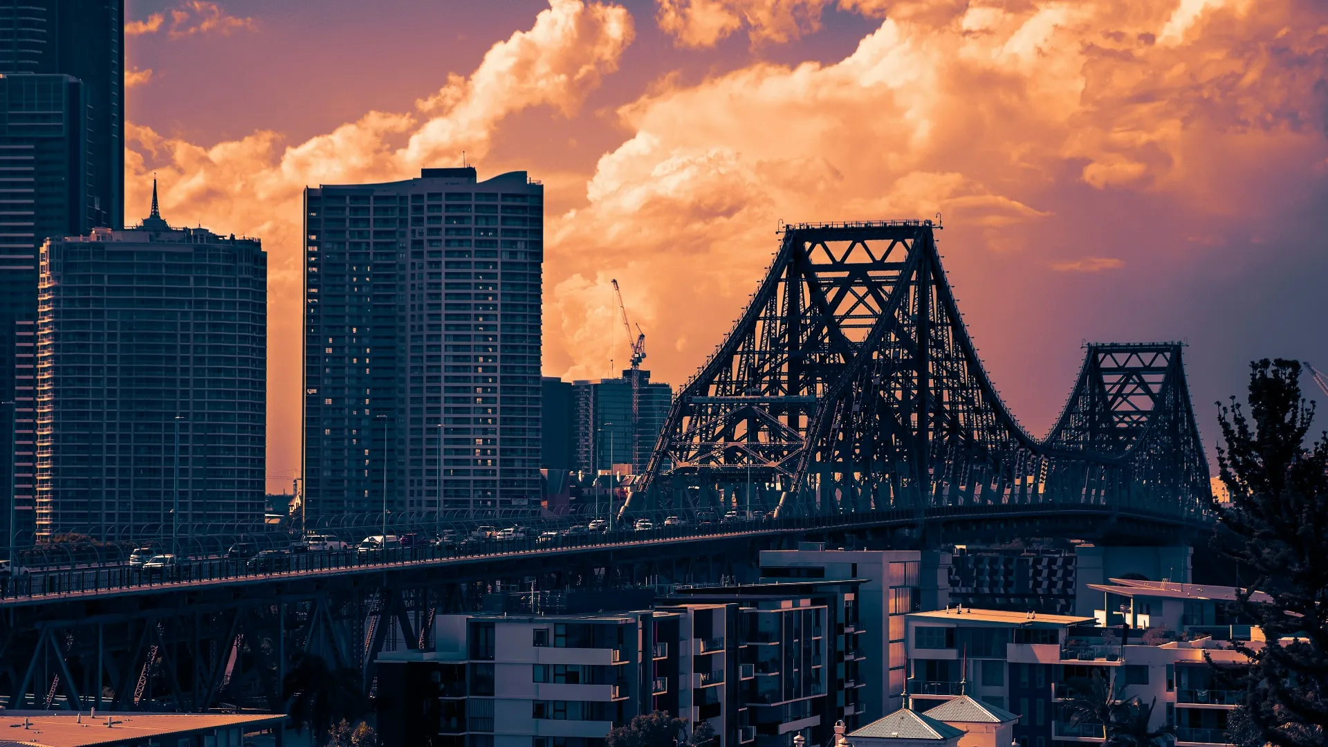 Brisbane city skyline