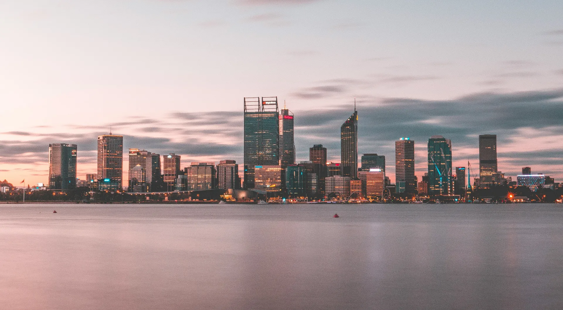 Perth city skyline